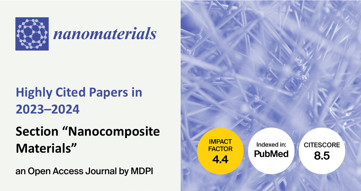 Nanomaterials | Highly Cited Papers in 2023–2024 in the “Nanocomposite Materials” Section