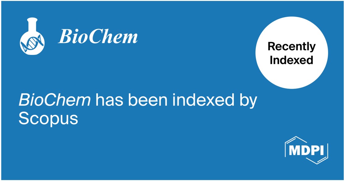 BioChem Accepted for Coverage in Scopus