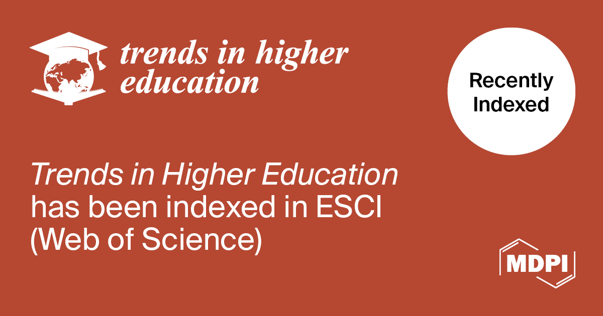 <strong><em>Trends in Higher Education</em> Accepted into Emerging Sources Citation Index in Web of Science</strong>