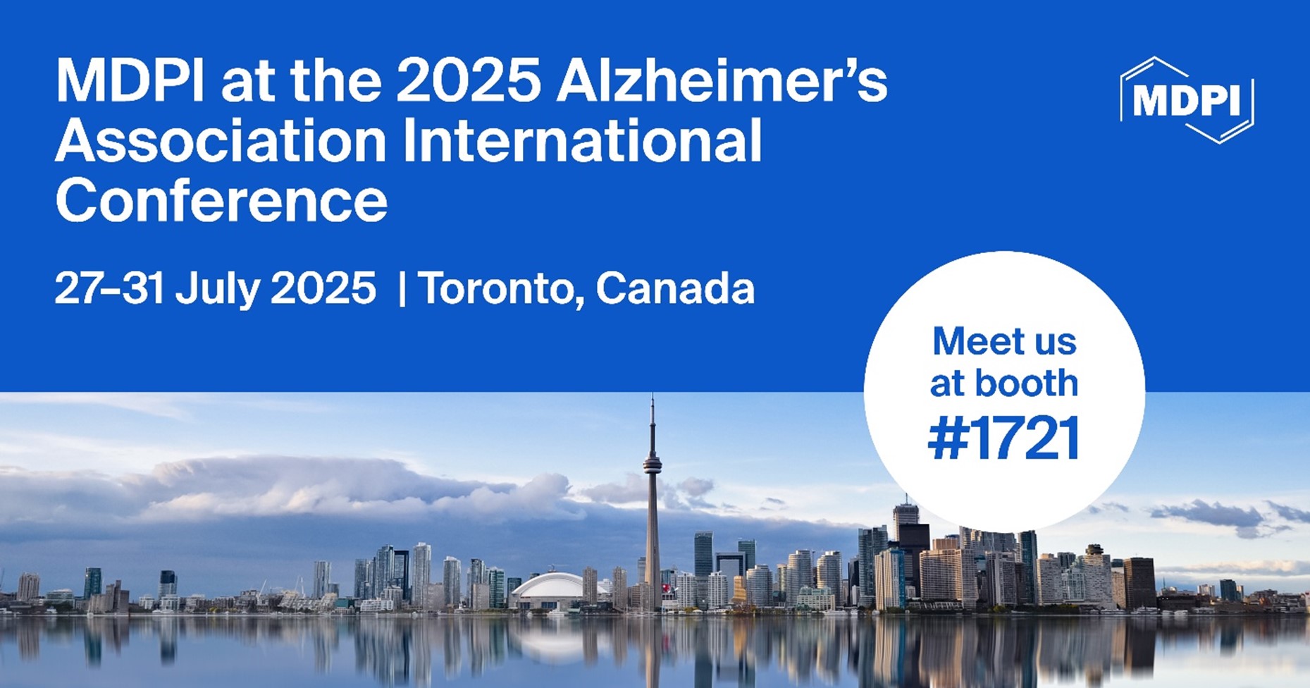 Meet Us at the 2025 Alzheimer&rsquo;s Association International Conference (AAIC), 27&ndash;31 July 2025, Toronto, Canada