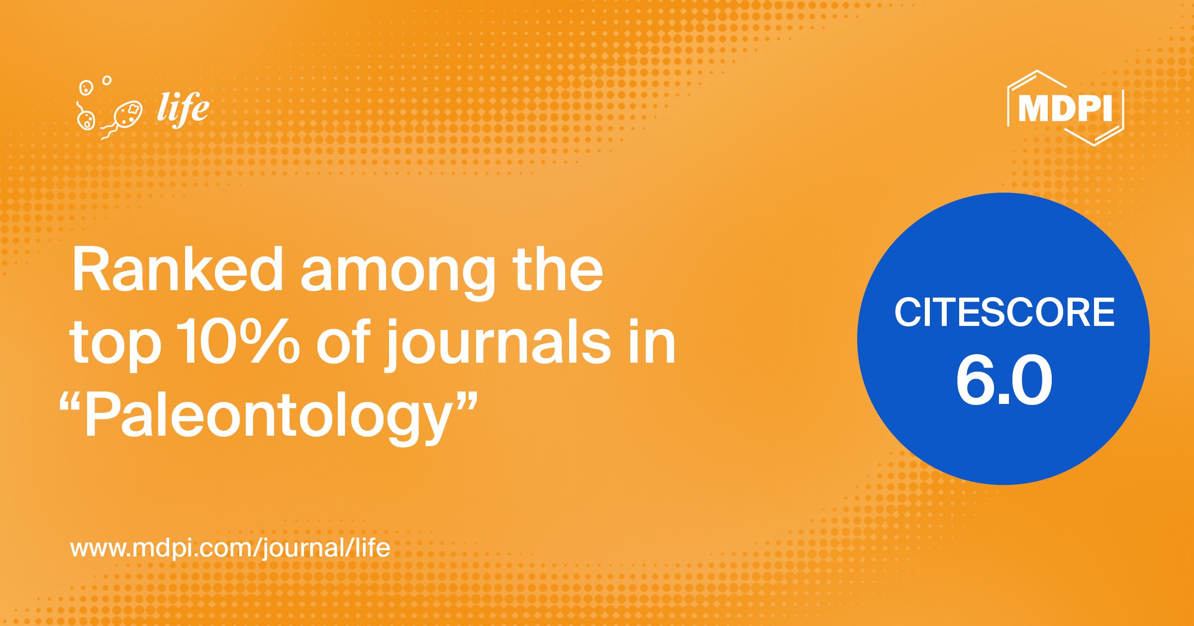 <strong><em>Life</em> Receives an Increased CiteScore of 6.0</strong>