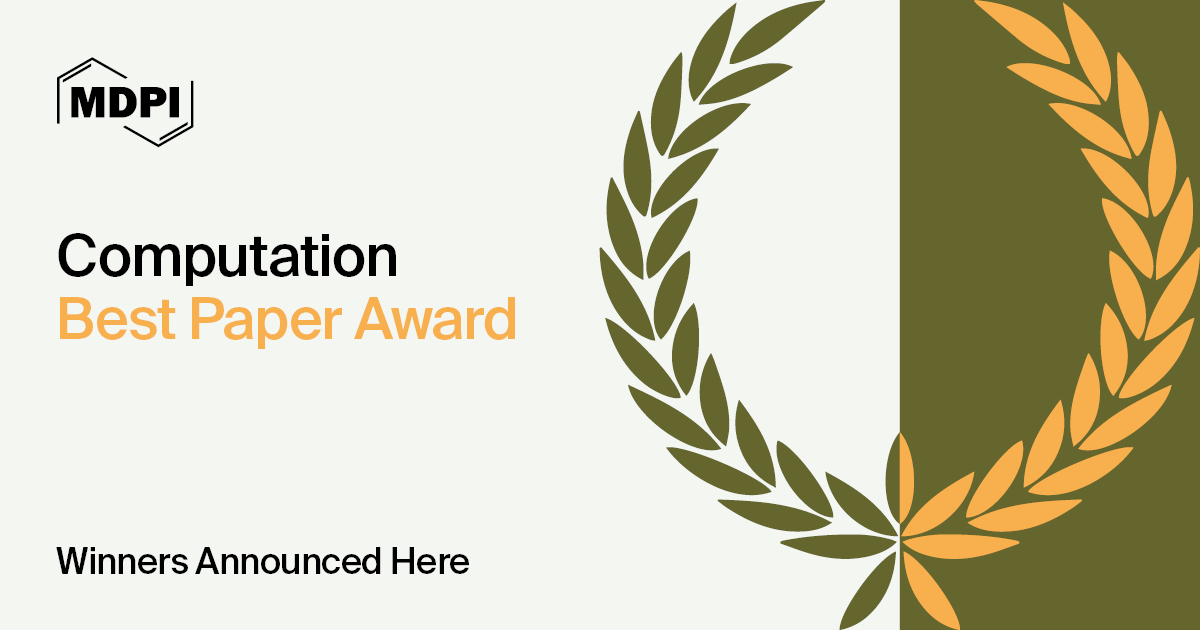 Computation | Winners of the Best Paper Award for the 2023 Publications Announced