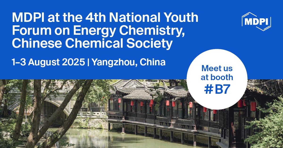 <strong>Meet Us at the 4<sup>th</sup> National Youth Forum on Energy Chemistry, Chinese Chemical Society, 1–3 August 2025, Yangzhou, China</strong>