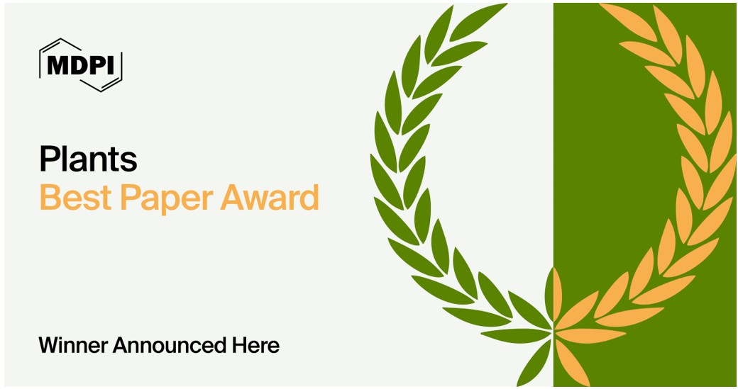 Plants Best Paper Award—Winners Announced