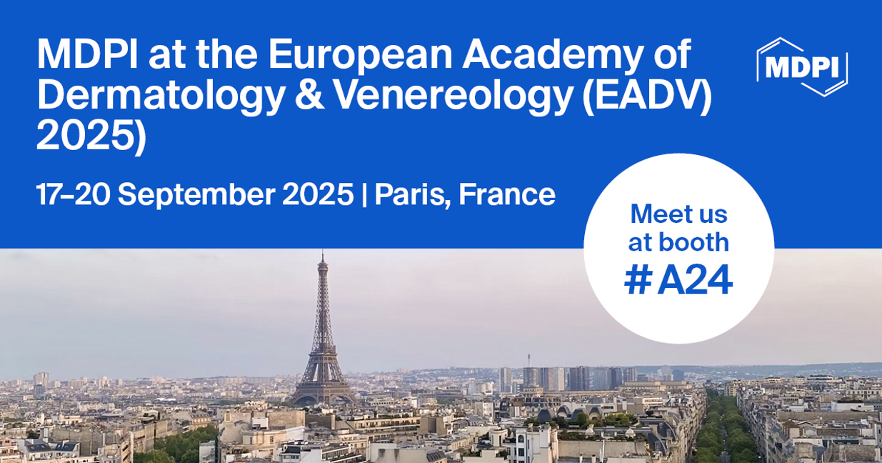 Meet Us at the European Academy of Dermatology &amp; Venereology (EADV) 2025, 17&ndash;20 September 2025, Paris, France