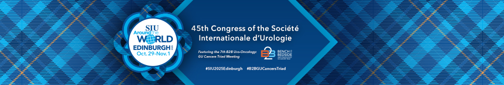 45th Congress of the Société Internationale d’Urologie (SIU), 29 October–1 November 2025, Edinburgh, Scotland