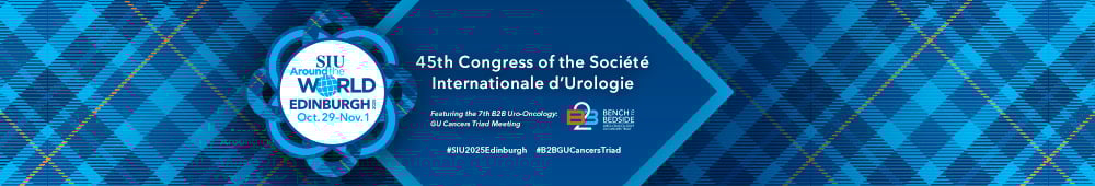 45th Congress of the Société Internationale d’Urologie (SIU), 29 October–1 November 2025, Edinburgh, Scotland