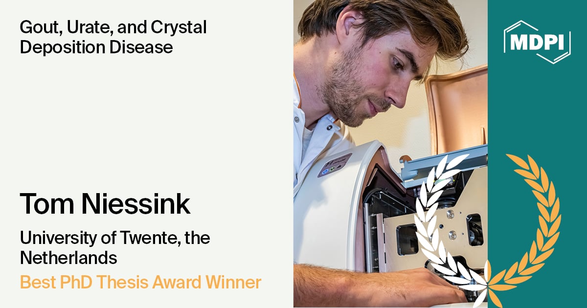 Interview with Dr. Tom Niessink—Winner of Gout, Urate, and Crystal Deposition Disease Best PhD Thesis Award
