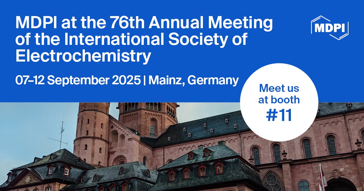 <strong>Meet Us at the 76<sup>th</sup> Annual Meeting of the International Society of Electrochemistry, 7–12 September 2025, Mainz, Germany</strong>