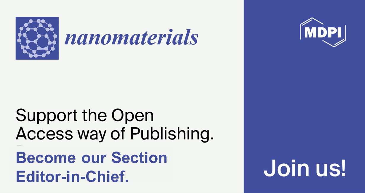 Nanomaterials | Recruiting Section Editor-in-Chief for the “Nanotechnology in Agriculture” Section