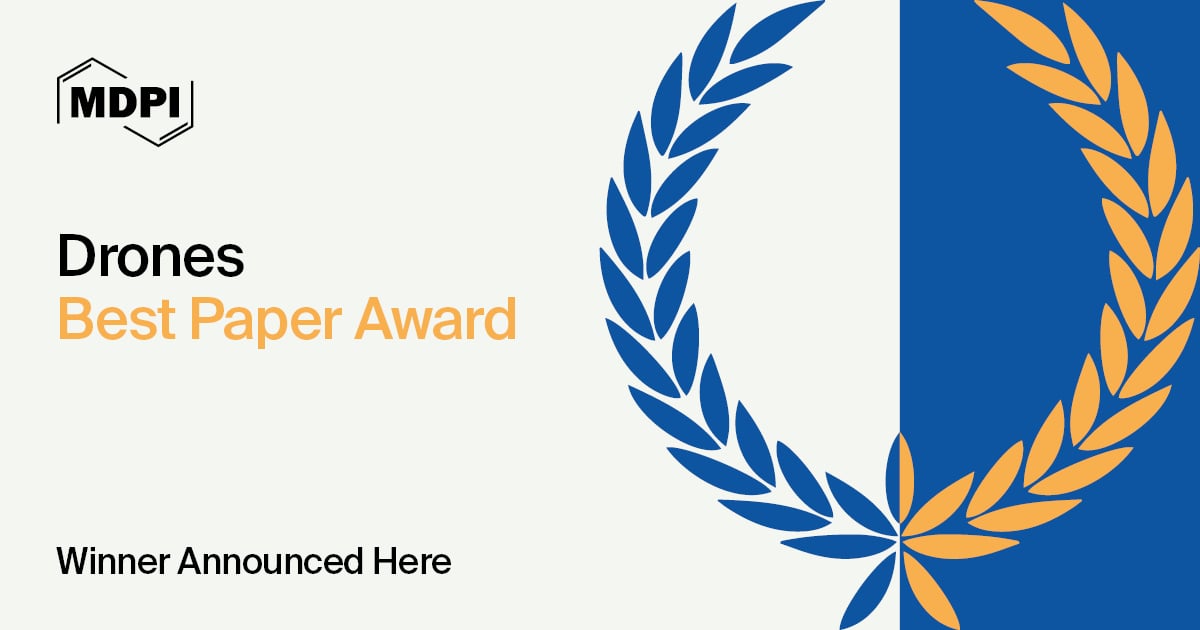 Drones Best Paper Award—Winners Announced