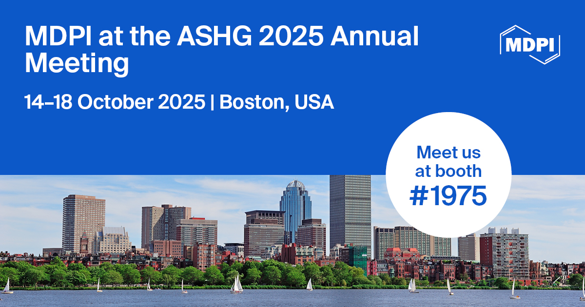 Meet Us at the ASHG 2025 Annual Meeting, 14–18 October 2025, Boston, USA