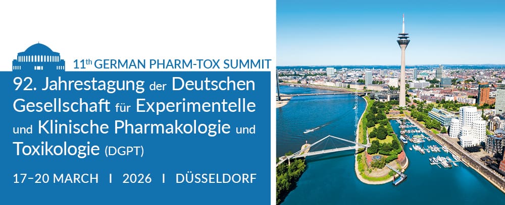 Meet Us at the 11th German Pharm-Tox Summit, 17–20 March 2026, Dusseldorf, Germany