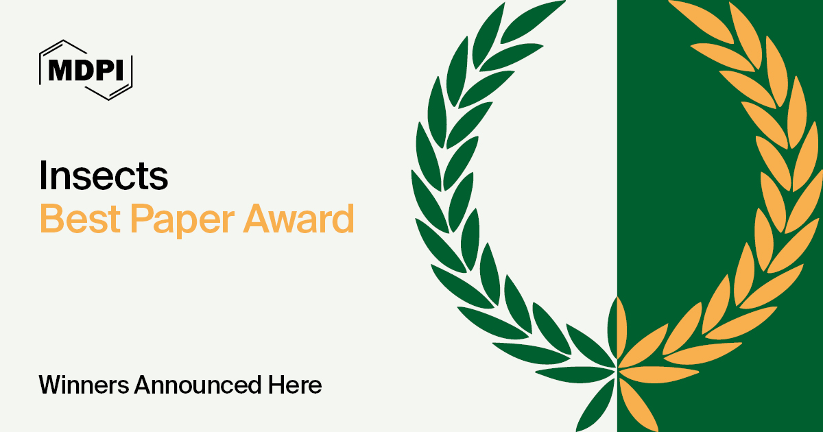 Insects Best Paper Award—Winners Announced
