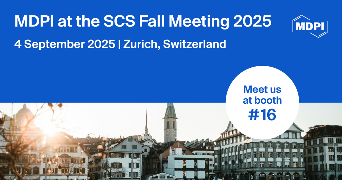 <strong>Meet Us at the Swiss Chemical Society (SCS) Fall Meeting 2025, 4 September 2025, Zurich, Switzerland</strong>
