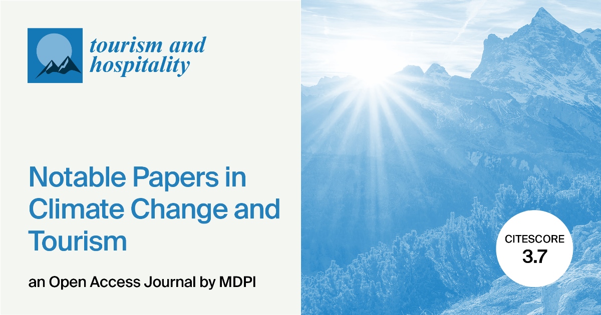 <em>Tourism and Hospitality </em>| Notable Papers in Climate Change and Tourism