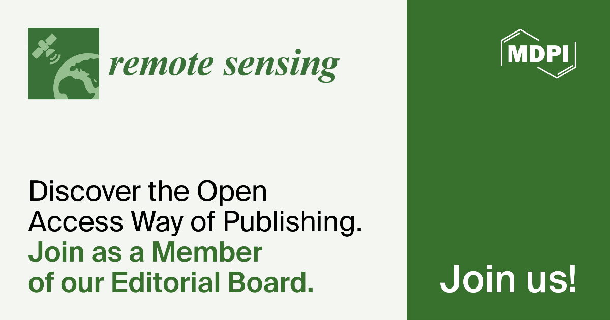 Recruiting Editorial Board Members for Remote Sensing