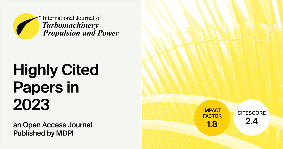 International Journal of Turbomachinery, Propulsion and Power | Highly Cited Papers Published in 2023