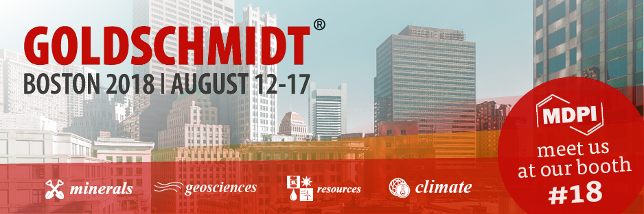 Meet US at Goldschmidt 2018 in Boston, USA, 12–17 August 2018