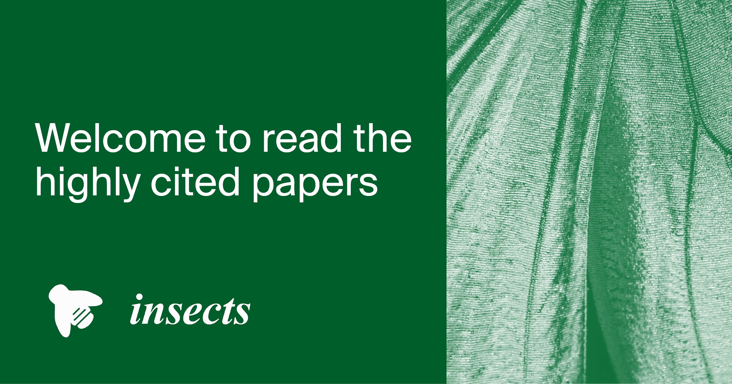 Insects | Highly Cited Papers Published in 2023–2024