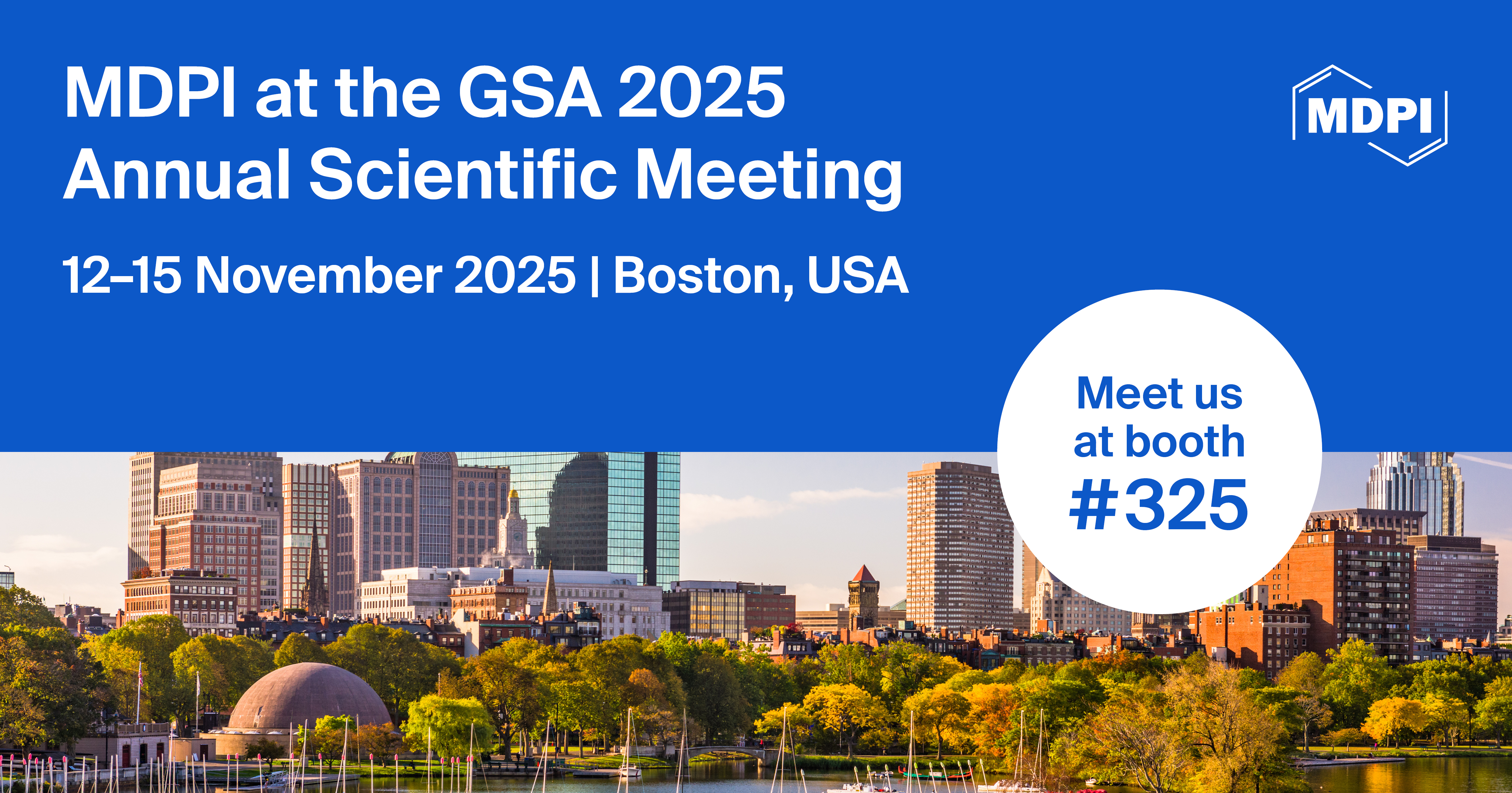 <strong>Meet Us at the GSA 2025 Annual Scientific Meeting (GSA 2025), 12&ndash;15 November 2025, Boston, USA</strong>