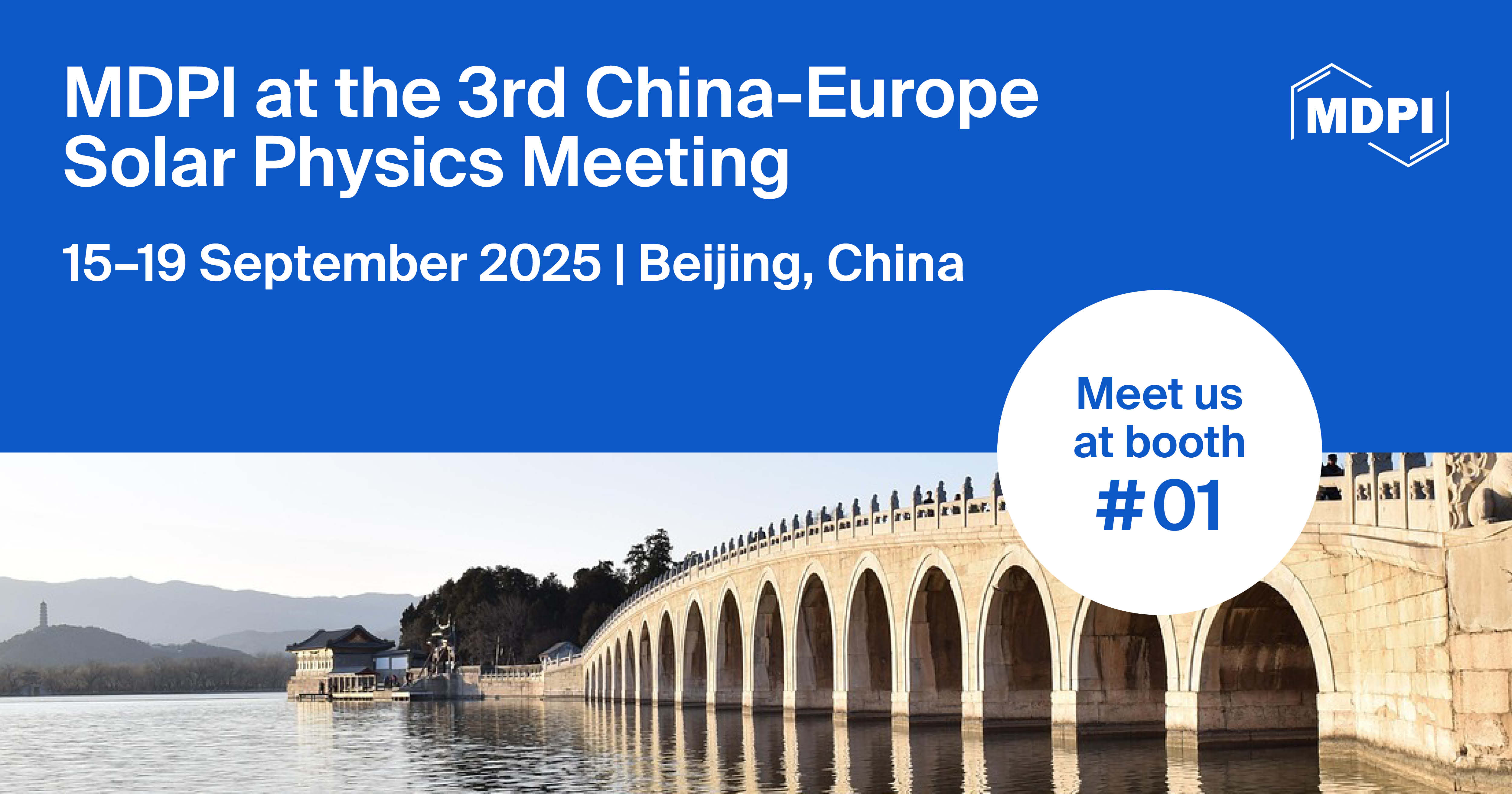 Meet Us at the 3rd China–Europe Solar Physics Meeting (CESPM2025), 15–19 September 2025, Beijing, China