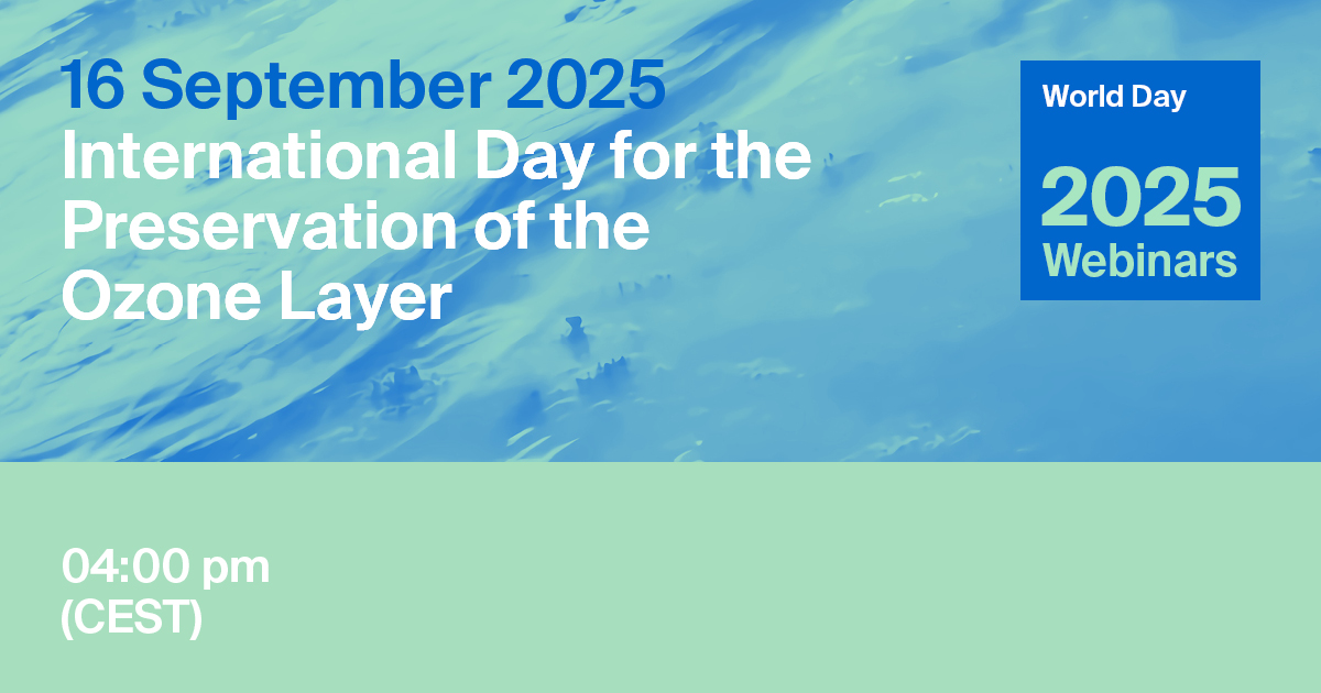 MDPI Webinar | International Day for the Preservation of the Ozone Layer, 16 September 2025
