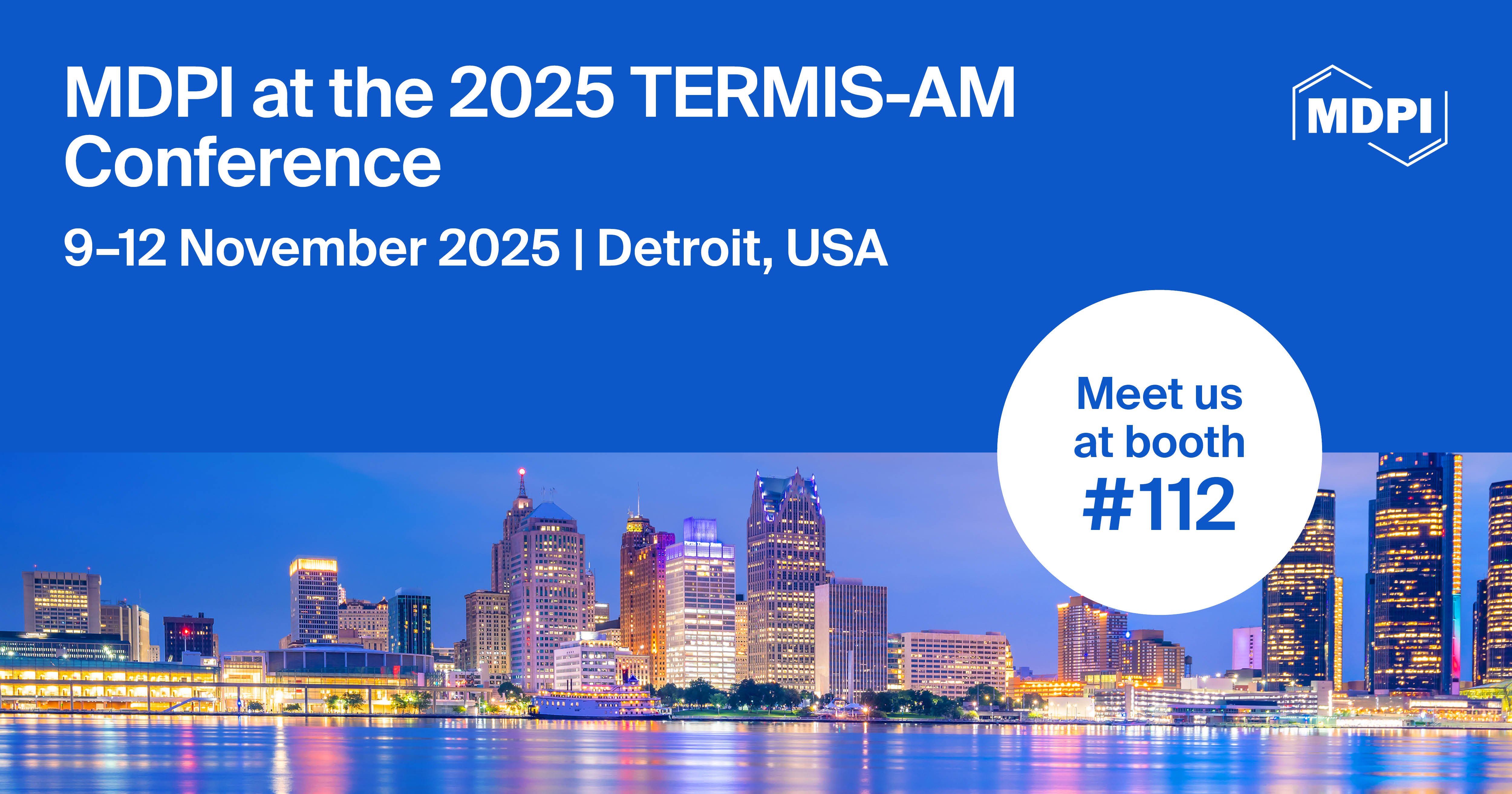 Meet Us at the 2025 TERMIS-AM Conference, 9–12 November 2025, Detroit, USA