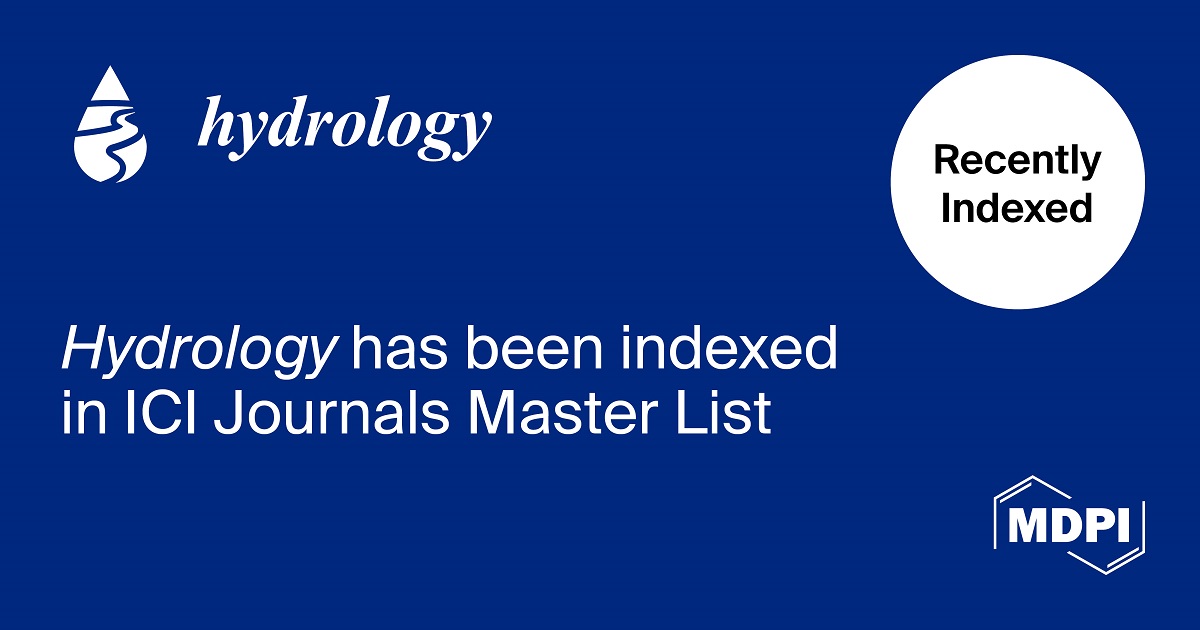 Hydrology Accepted into ICI Journals Master List 2024