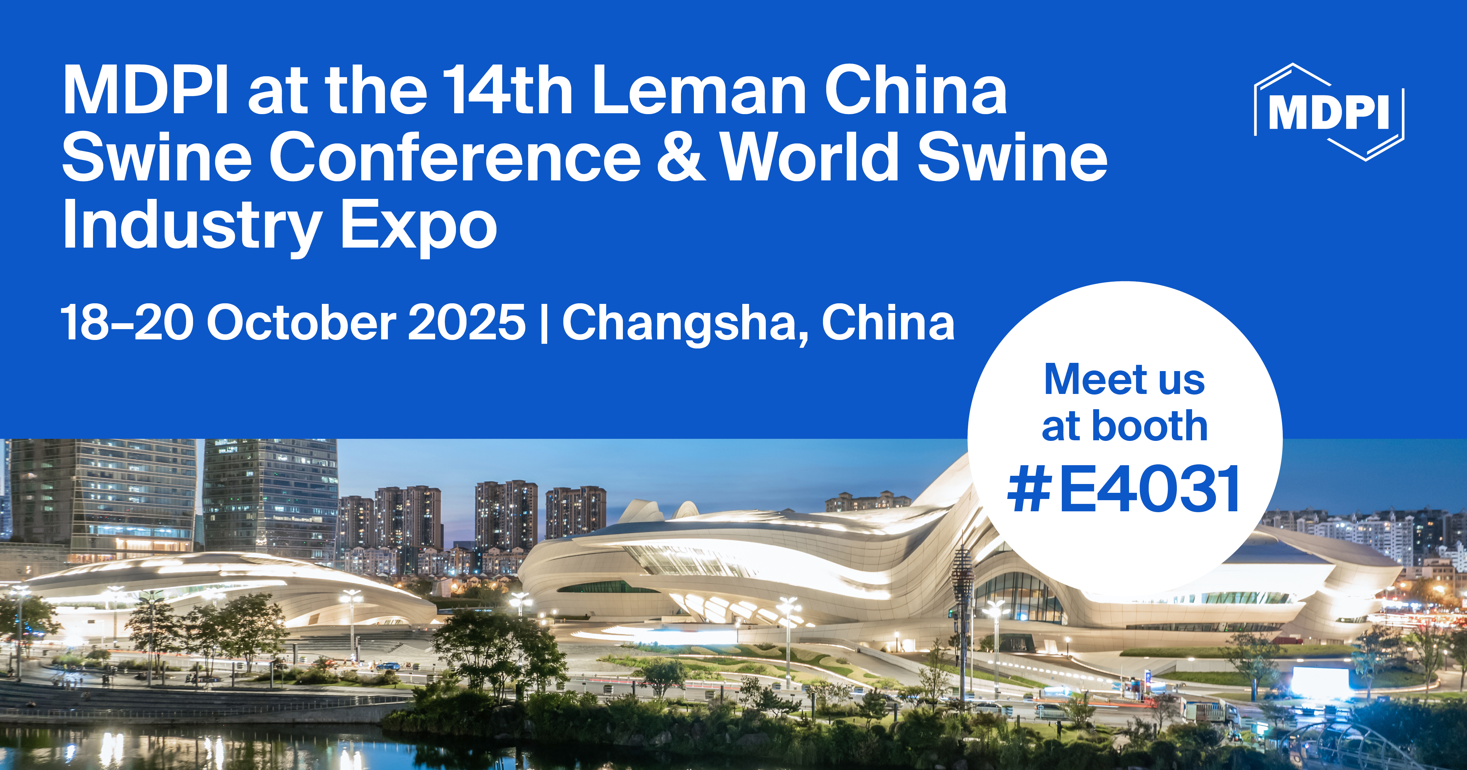 Meet Us at the 14th Leman China Swine Conference & World Swine Industry Expo, 18–20 October 2025, Changsha, China