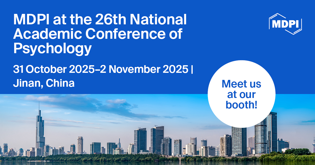 Meet Us at the 26th National Academic Conference of Psychology, 31 October–2 November 2025, Jinan, China