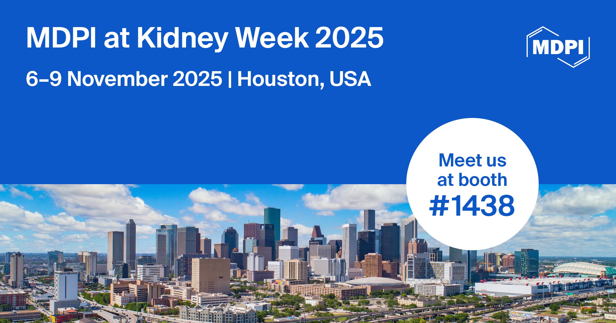 Meet Us at Kidney Week 2025, 6–9 November 2025, Houston, USA