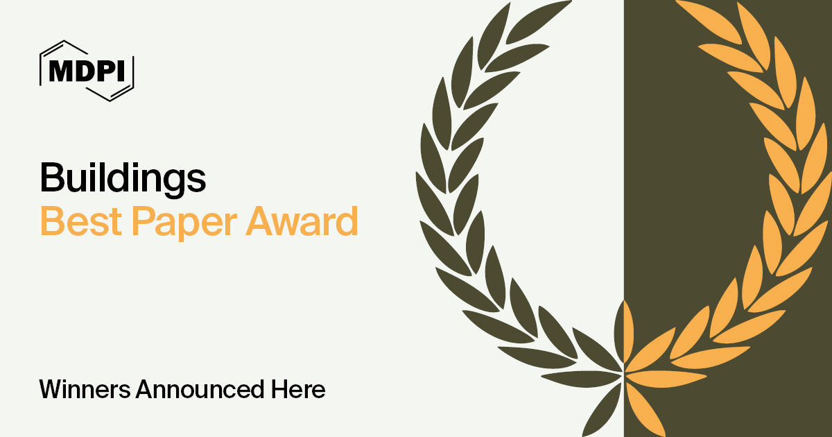 Buildings Best Paper Award—Winners Announced