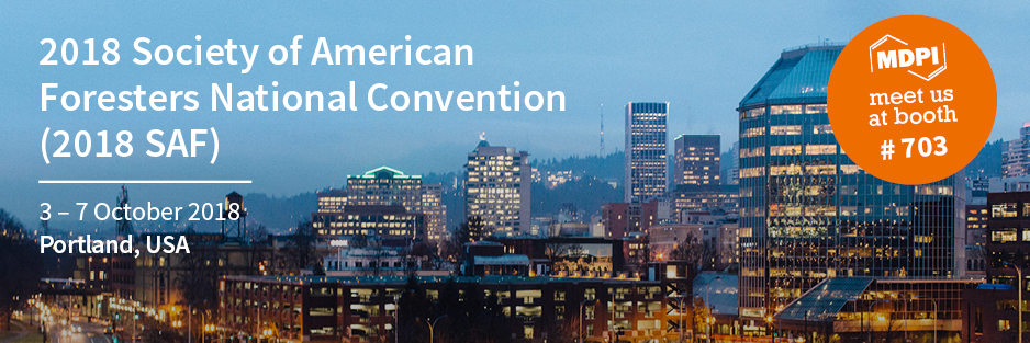 Meet us at the 2018 Society of American Foresters National Convention (2018 SAF) in Portland, USA