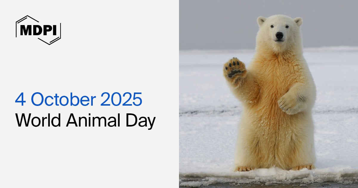 World Animal Day—“Save Animals, Save the Planet!”, 4 October 2025