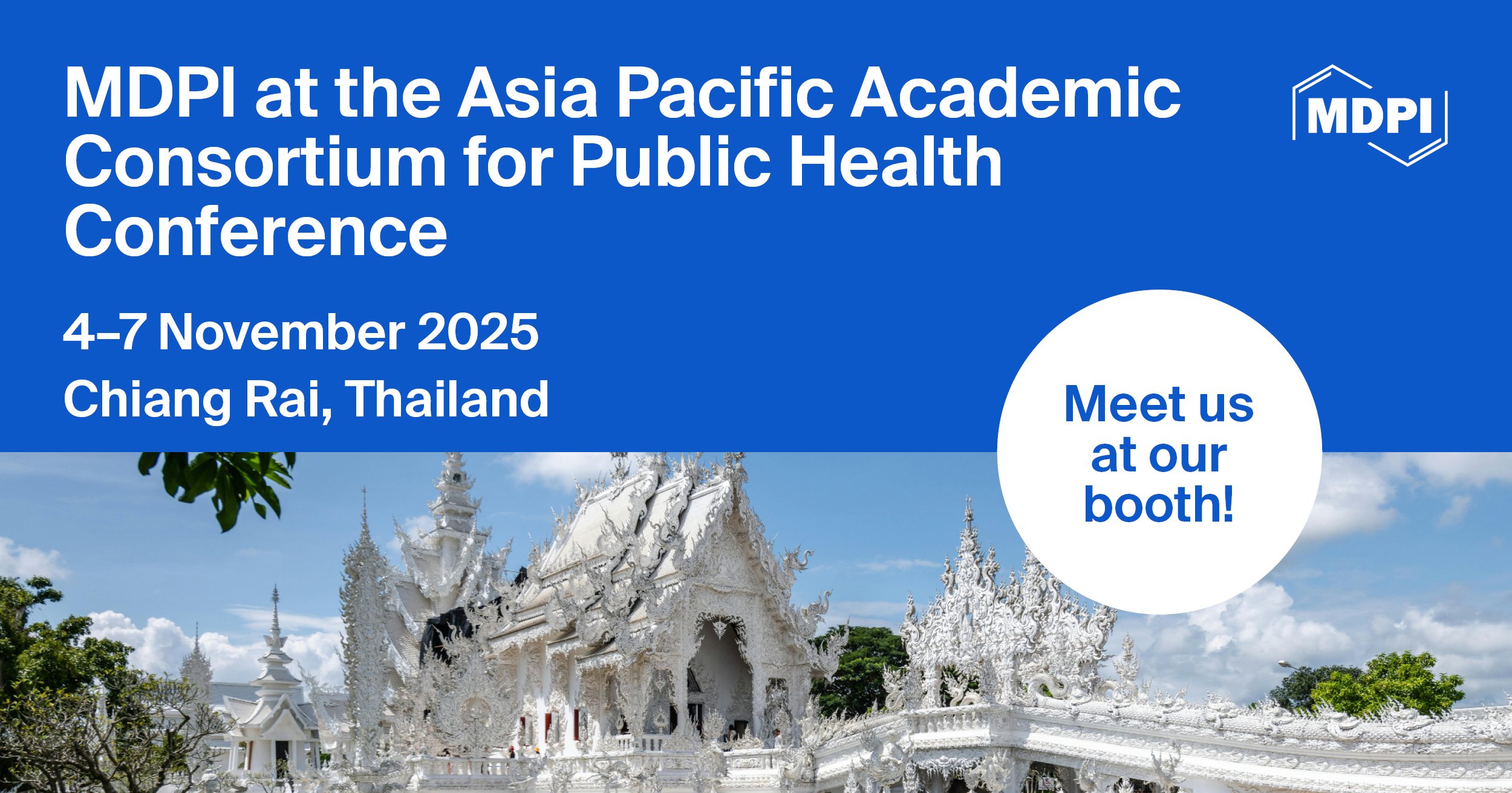 <strong>Meet Us at the APACPH 2025, 4–7 November 2025, Chiang Rai, Thailand</strong>