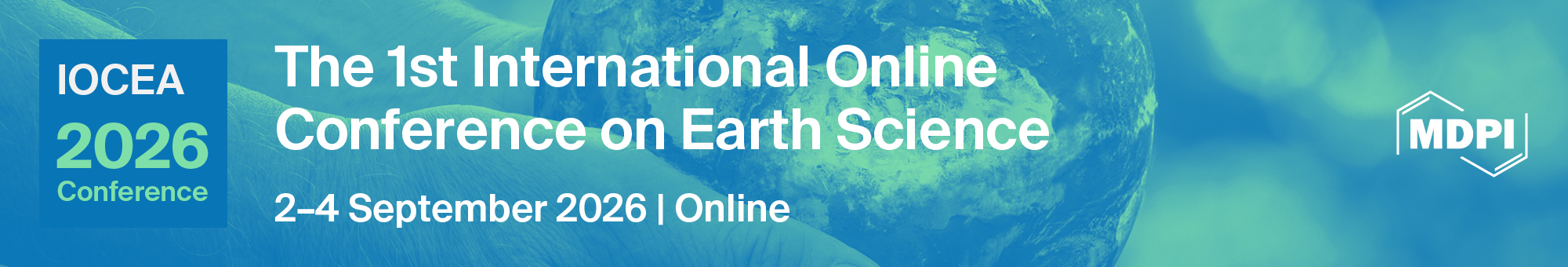 <strong>Meet Us Virtually at the 1st International Online Conference on Earth Science, 2&ndash;4 September 2026</strong>