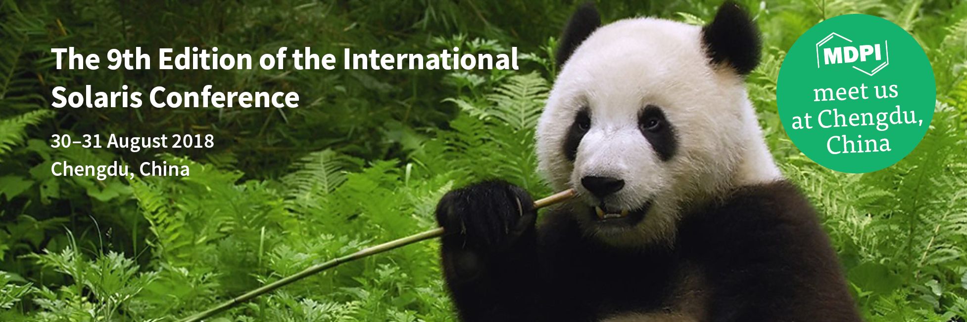 Meet us at the 9th Edition of the International Solaris Conference in Chengdu, China