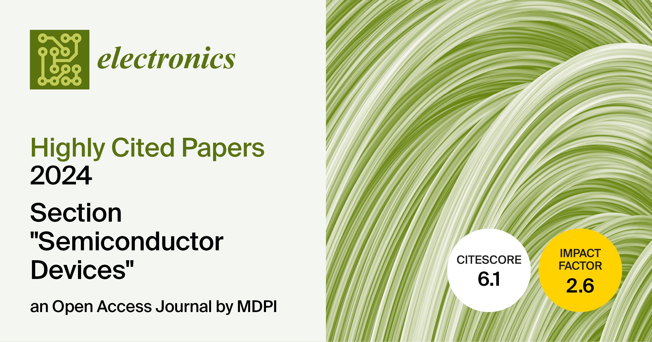Electronics | Highly Cited Papers in 2024 in the “Semiconductor Devices” Section