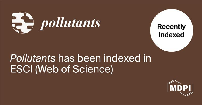 Pollutants Accepted into Emerging Sources Citation Index in Web of Science