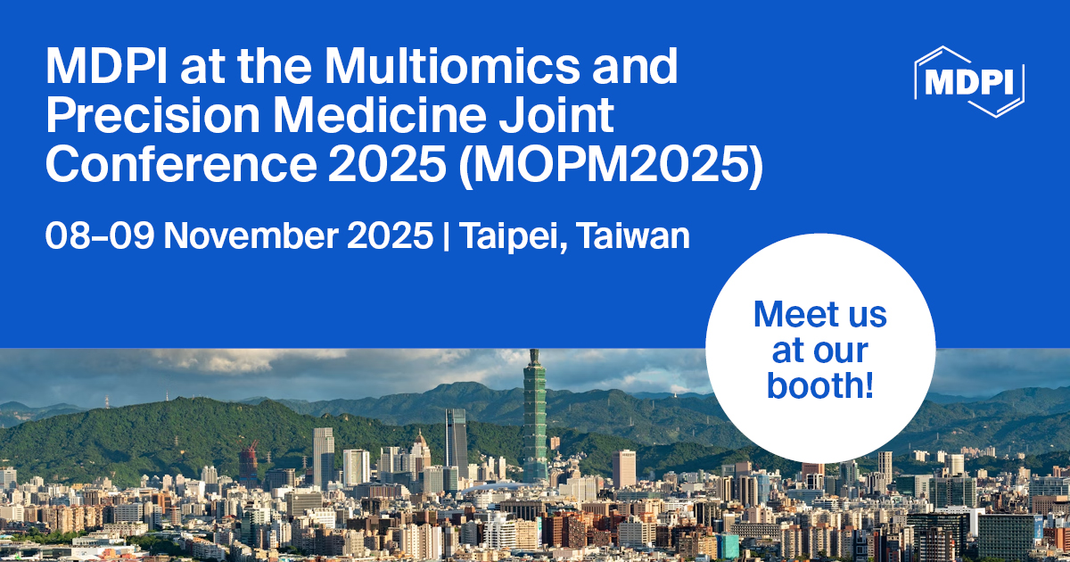 Meet Us at the Multiomics and Precision Medicine Joint Conference 2025 (MOPM2025), 8&ndash;9 November 2025, Taipei, Taiwan