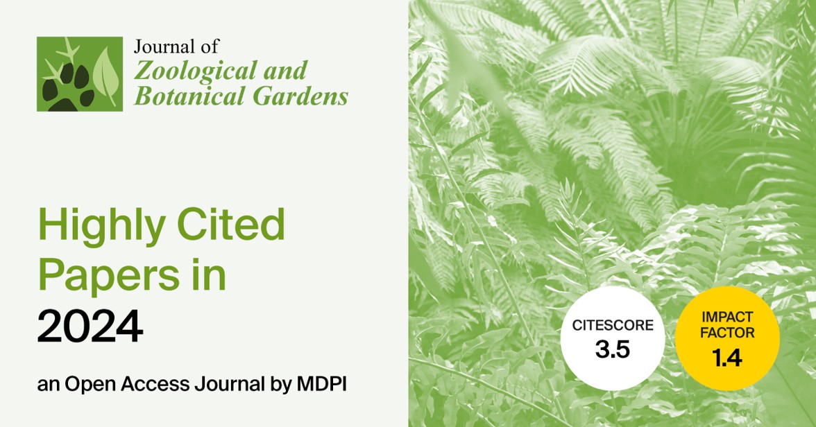 <em>Journal</em><em> of Zoological and Botanical Gardens </em>| Highly Cited Papers in 2024