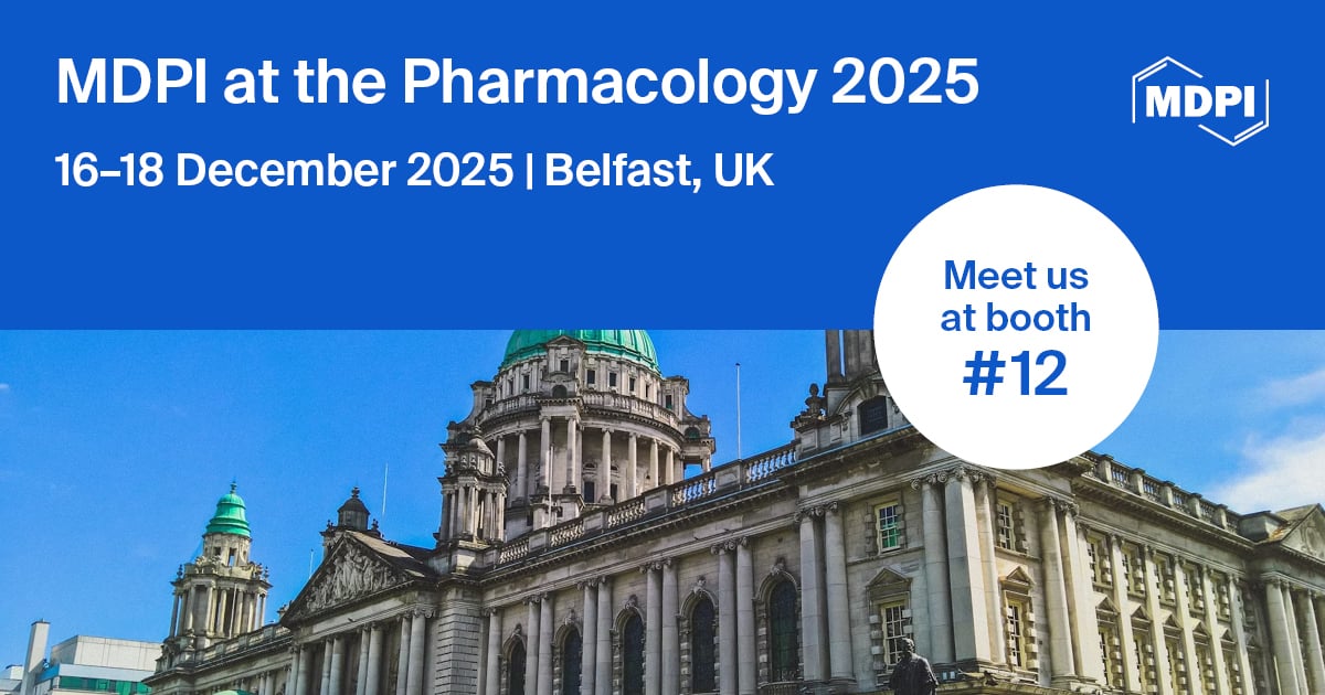 Meet Us at the Pharmacology 2025, 16–18 December 2025, Belfast, UK