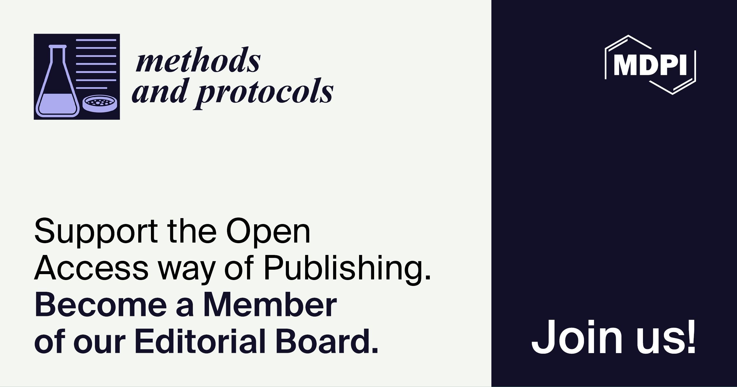<strong>Recruiting Editorial Board Members for<em> Methods and Protocols</em></strong>