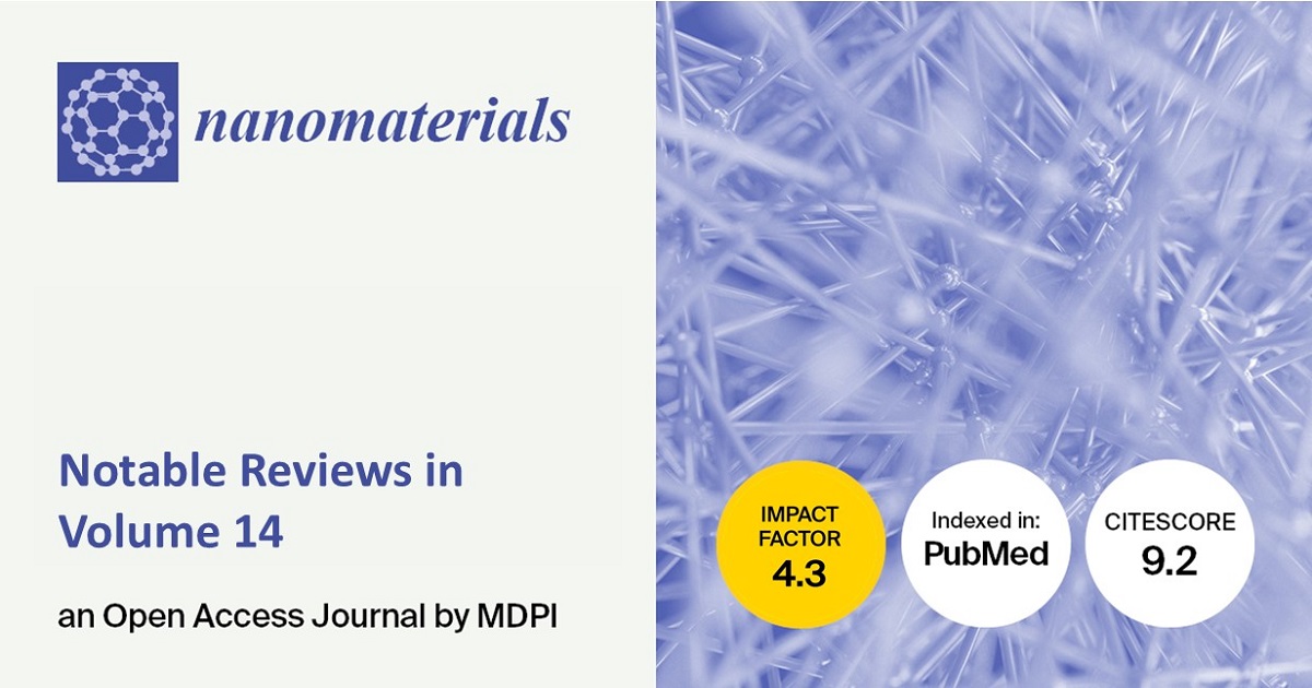 Nanomaterials | Notable Reviews in Volume 14