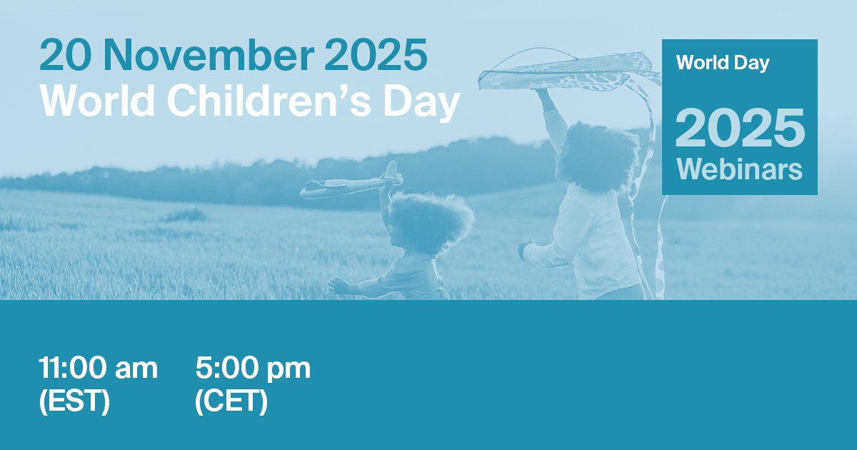 MDPI Webinar | World Children’s Day, 20 November 2025