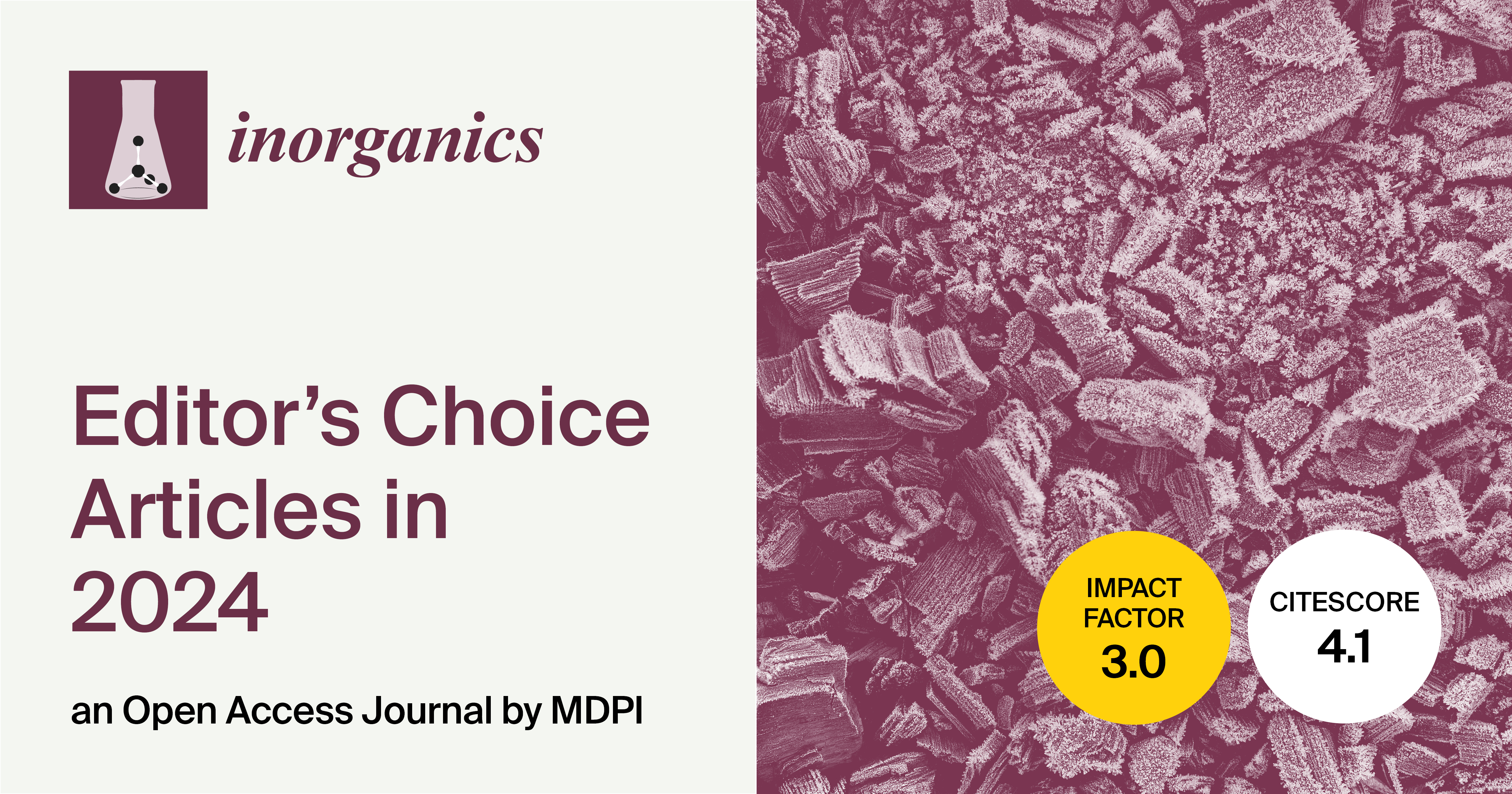 Inorganics | Editor’s Choice Articles in 2024