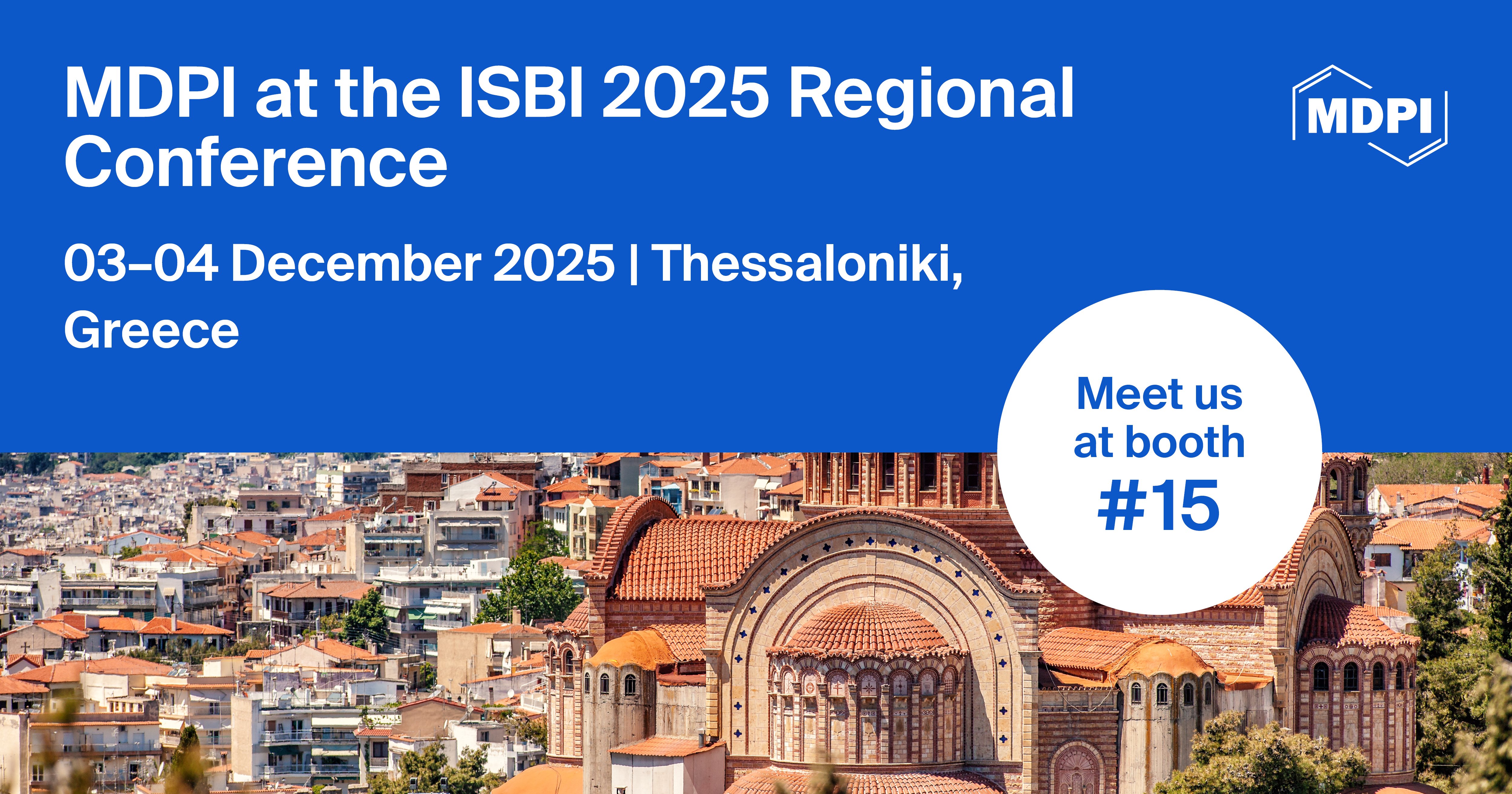Meet Us at the 2025 ISBI Regional Conference, 3–4 December 2025, Thessaloniki, Greece