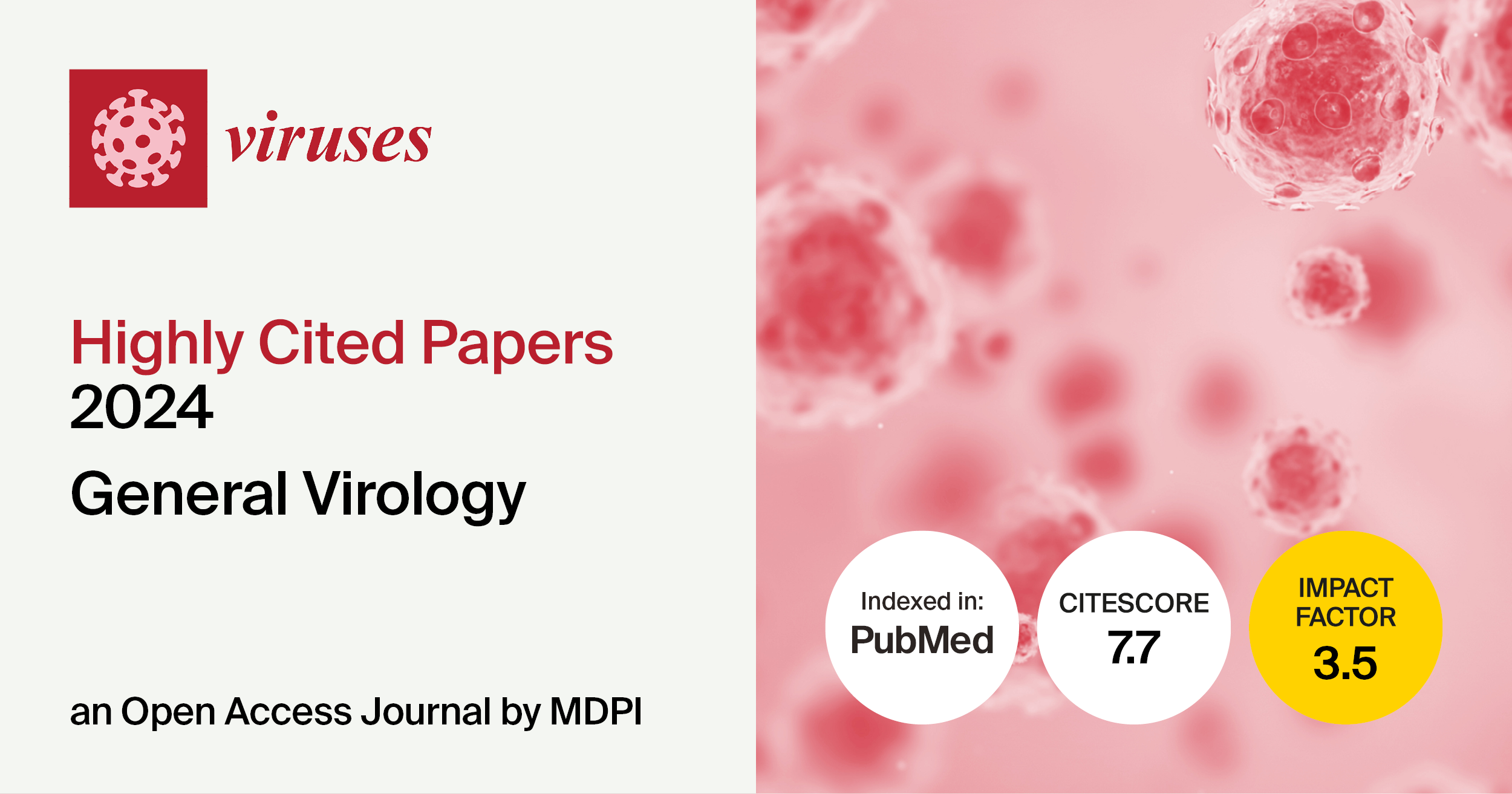 Viruses | Highly Cited Papers Published in 2024 in the “General Virology” Section