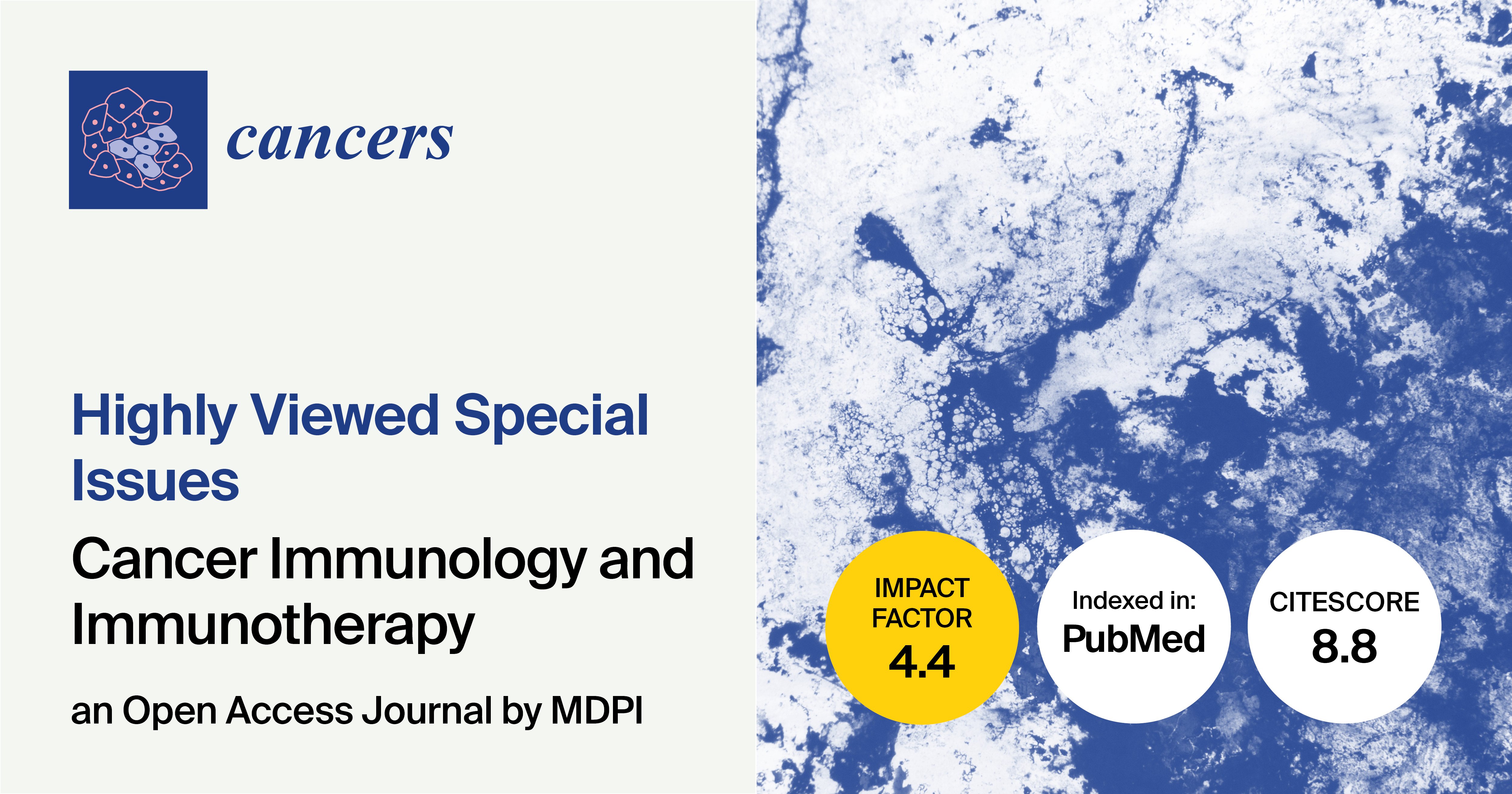 Cancers | Highly Viewed Special Issues on Cancer Immunology and Immunotherapy